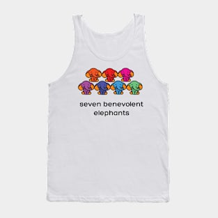 seven benevolent elephants Tank Top